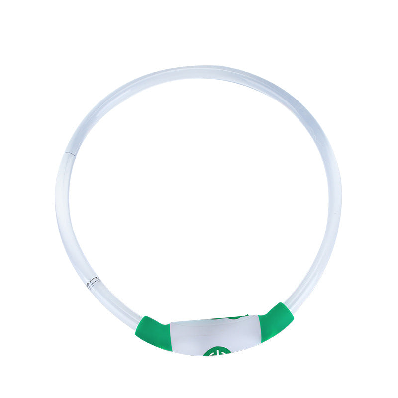 LED Light Up Dog Collar – USB Rechargeable, Night Safety