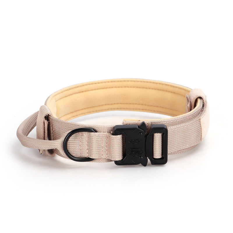 Tactical Dog Collar & Rope Set – Adjustable, Medium-Large