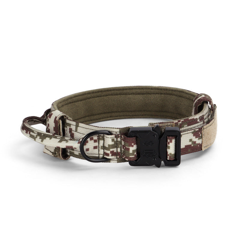 Tactical Dog Collar & Rope Set – Adjustable, Medium-Large