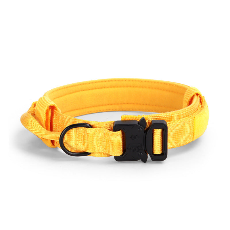 Tactical Dog Collar & Rope Set – Adjustable, Medium-Large
