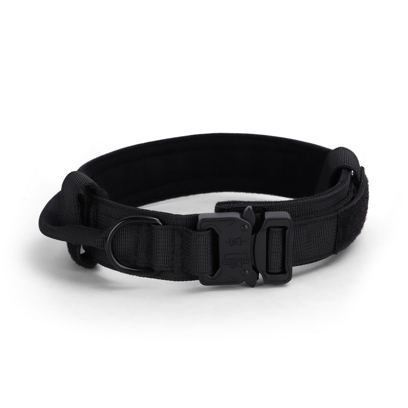 Tactical Dog Collar & Rope Set – Adjustable, Medium-Large