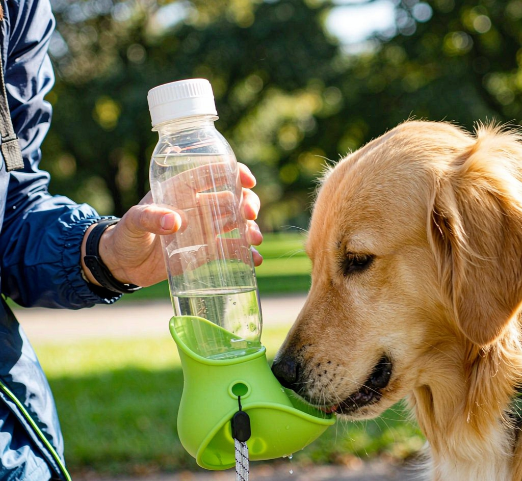 Slip-On Pet Water Attachment - Fits Standard Bottles