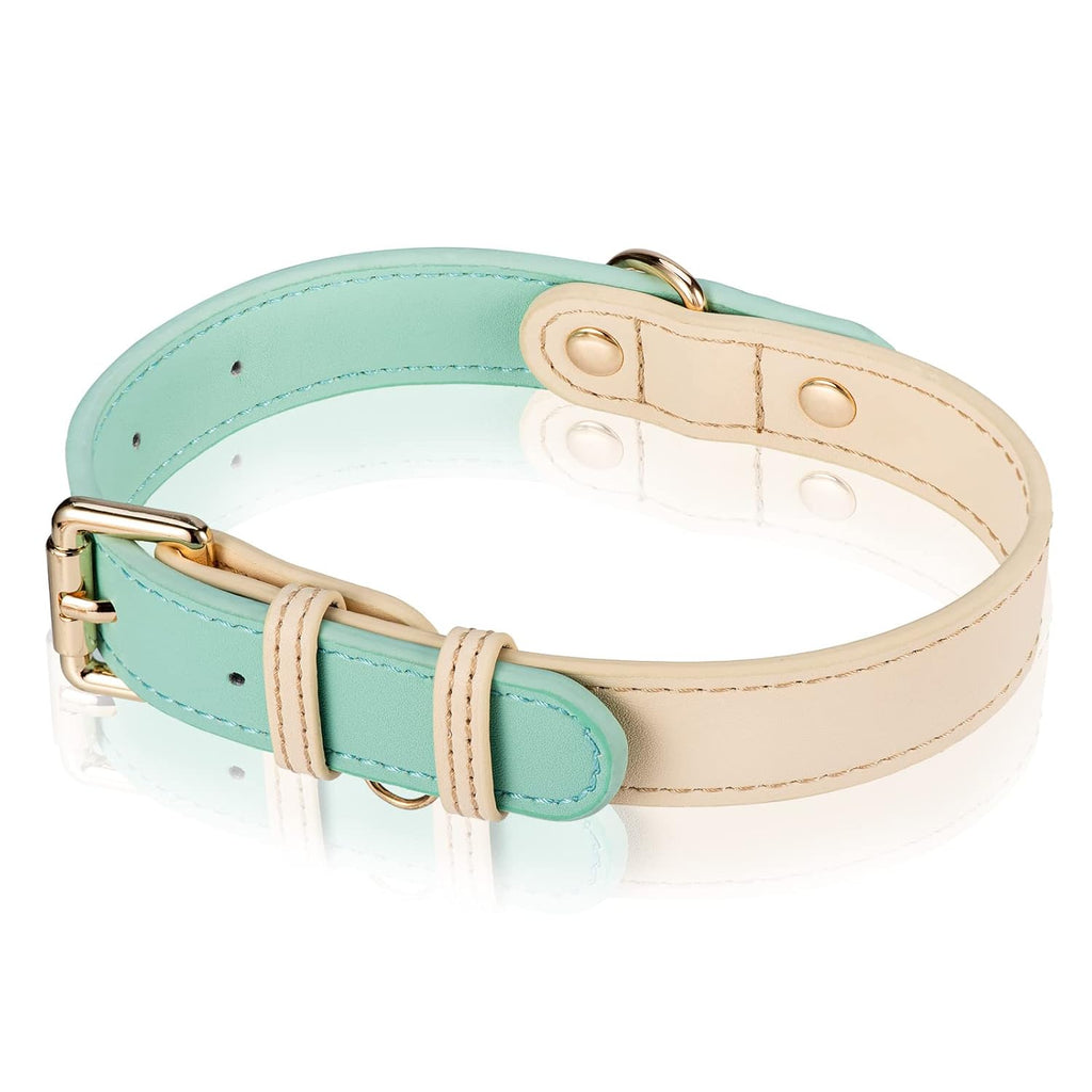 Genuine Leather Dog Collar – Handcrafted, Padded