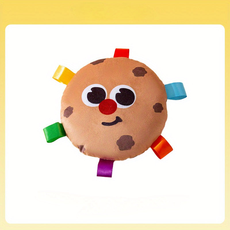Plush Dog Flying Disc – Soft, Bite-Resistant Fetch Toy